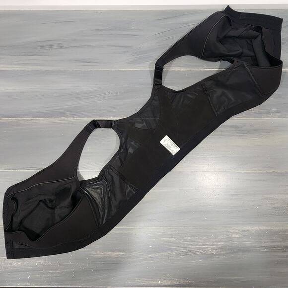 Glamorise Bra 1265 Magic Lift Front Close Back Support Bra 50F Black - Picture 7 of 9